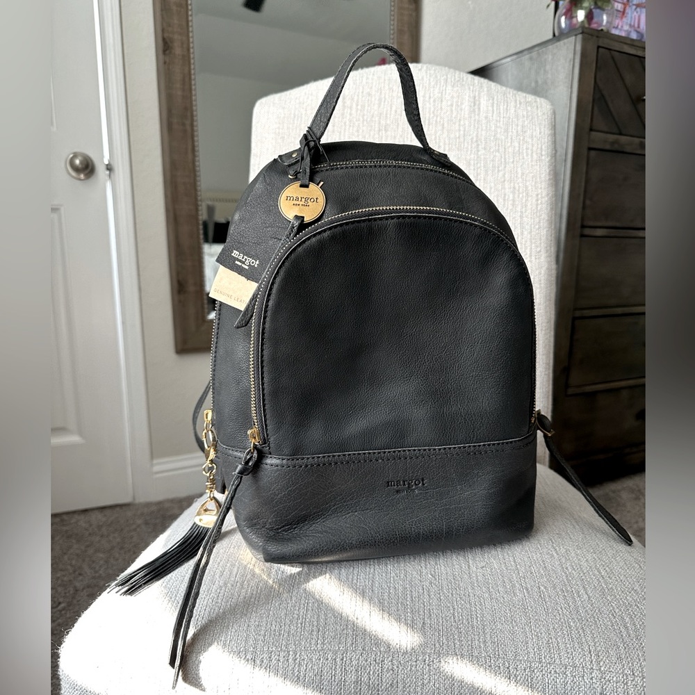 Margot New York Kimmie Backpack - Black